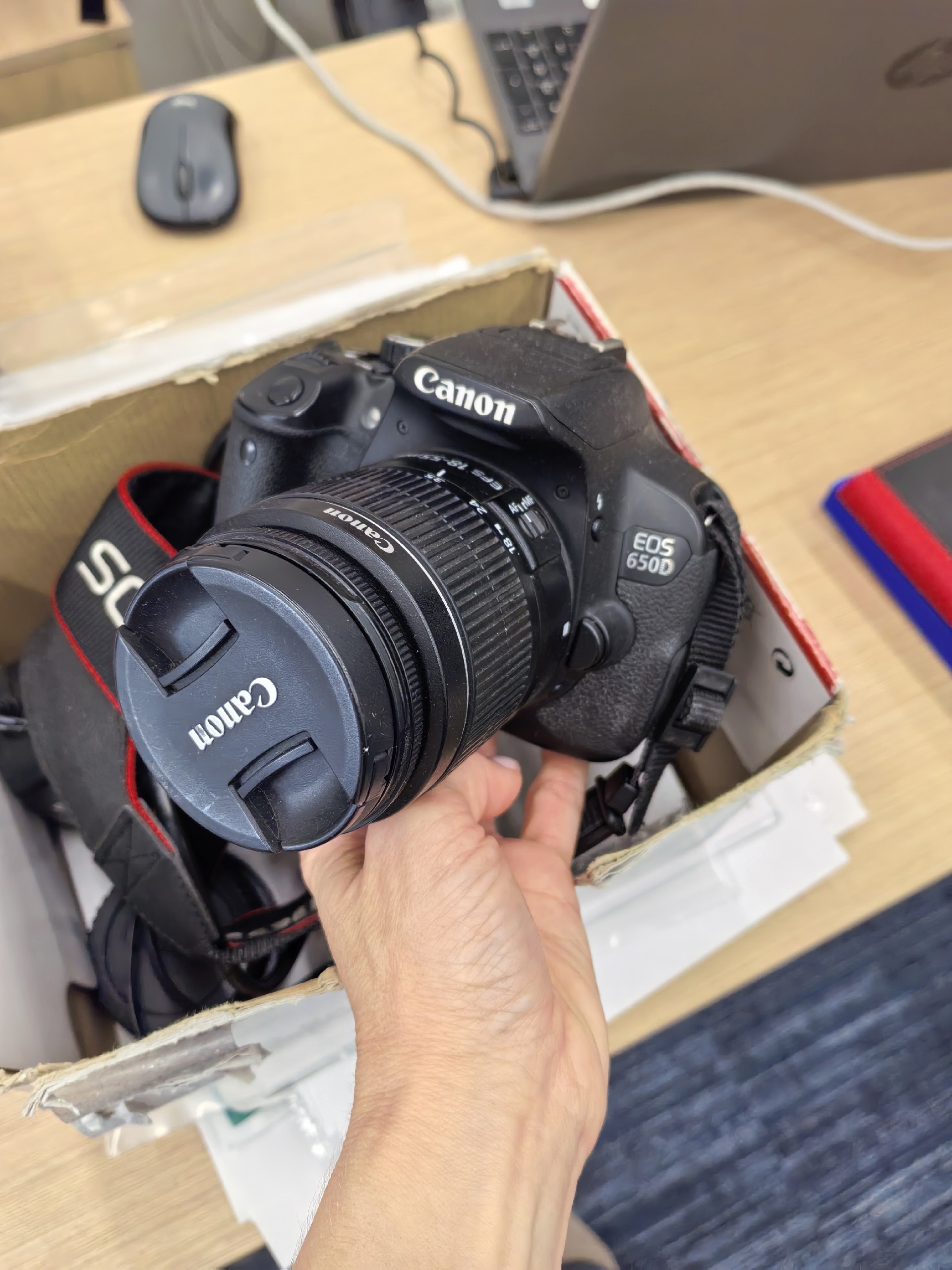 Фотоаппарат canon eos 650d